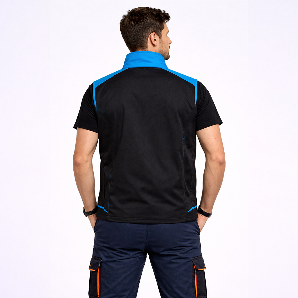 Gilet de Travail VECTOR Multi-poche pour les Professionnels – Style et Praticité – Gilet Personnalisé avec Logo (5)