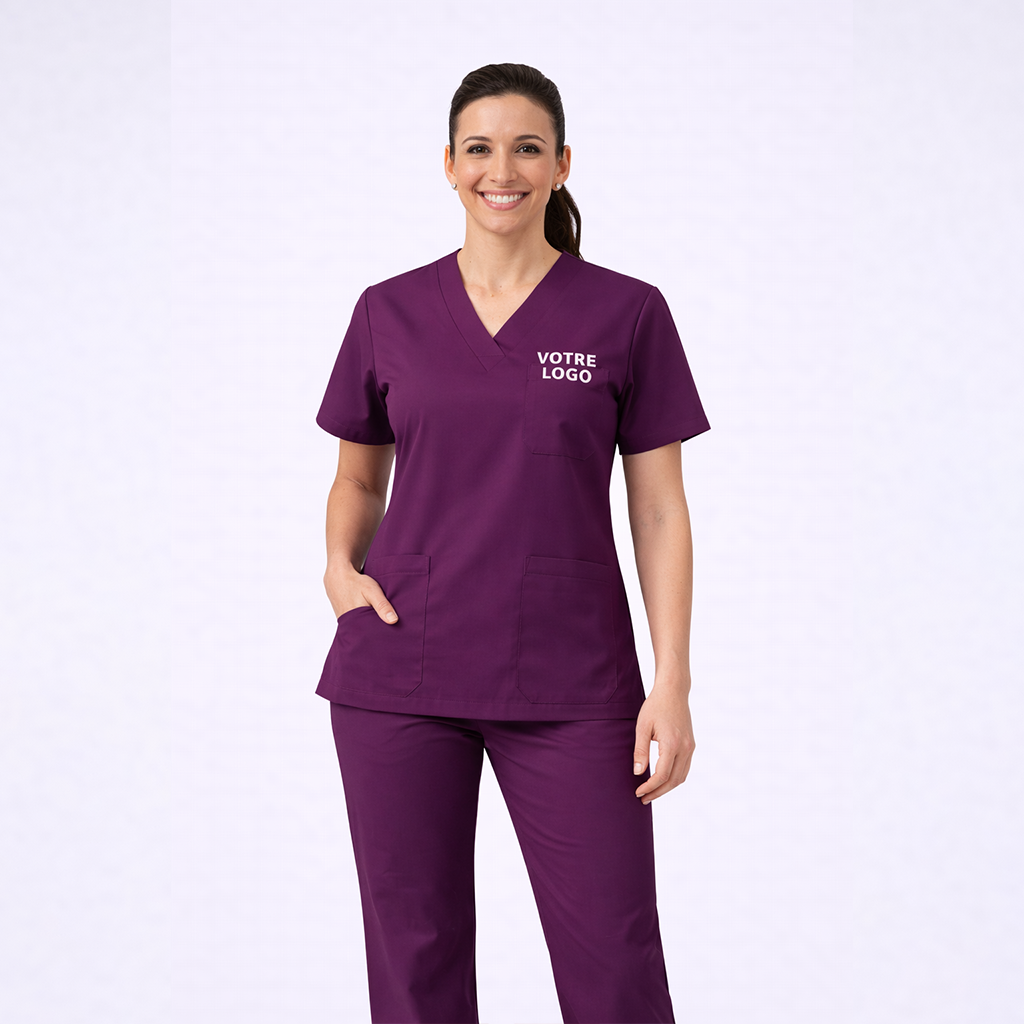 Tenue Médicale Femme | Pijama Hôpital Confortable | Uniforme Infirmier Médecin au Maroc