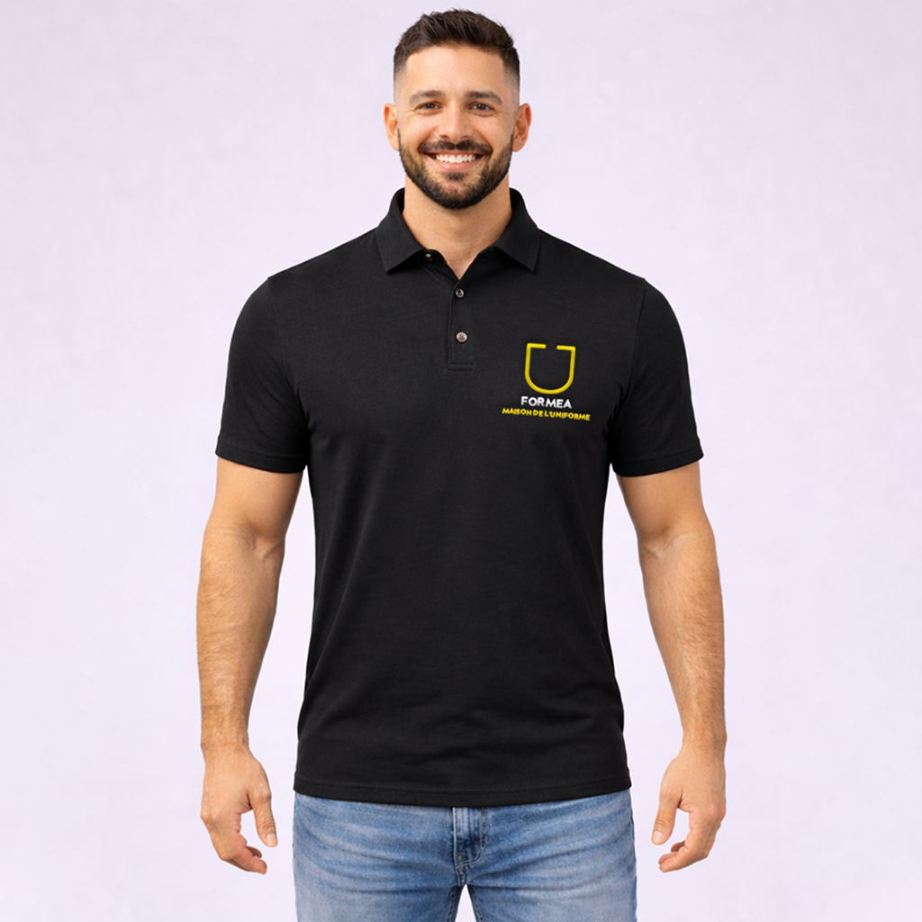 Polo Uniforme VECTOR – Style Corporate et Confort Optimal