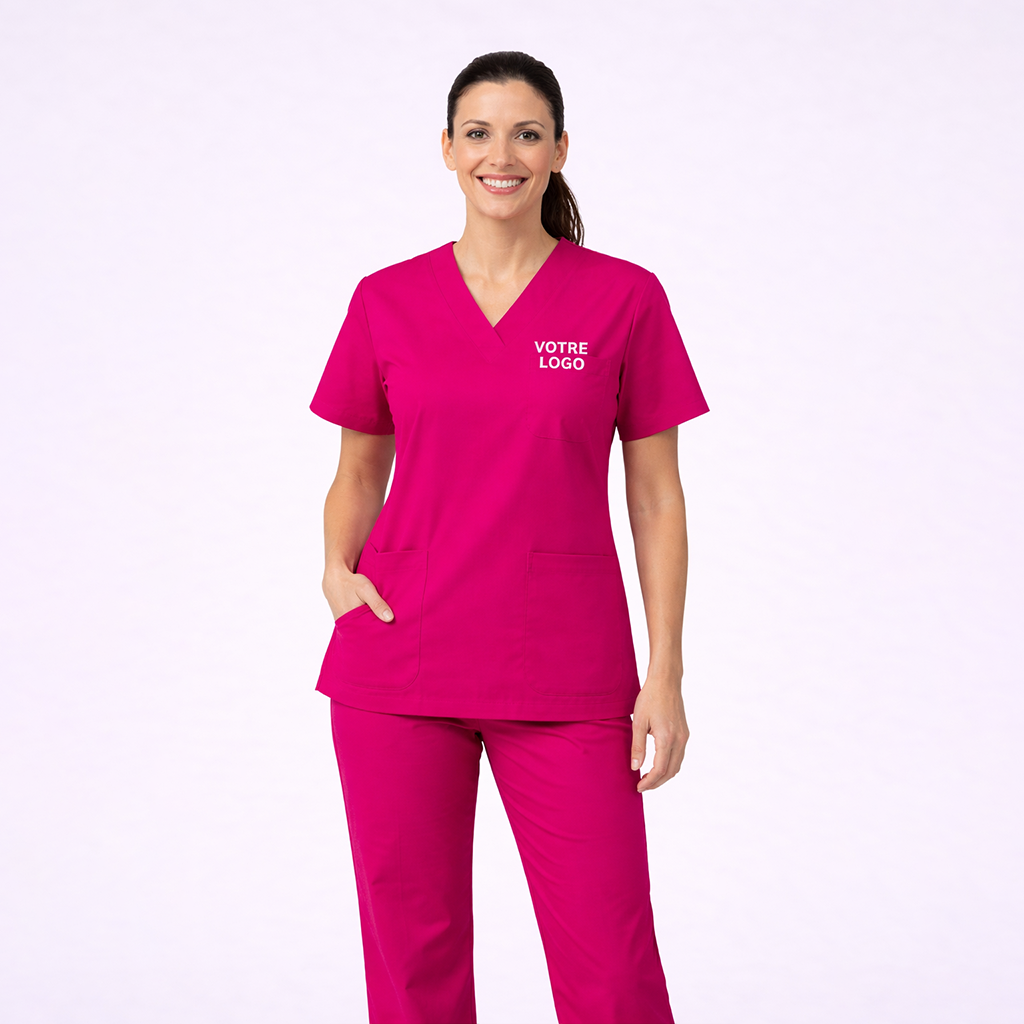Tenue Médicale Femme | Pijama Hôpital Confortable | Uniforme Infirmier Médecin au Maroc